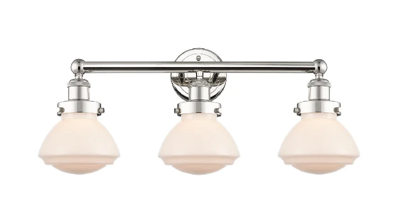Shock - Resistant Industrial Lighting for Vibrating Machinery AreasEdison Three Light Bath Vanity