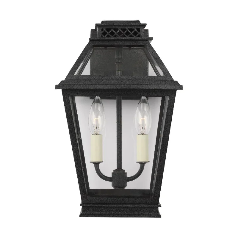 Durable Industrial Lighting for Harsh EnvironmentsFalmouth Small 14 In. 2 Lights Outdoor Wall Light Gray Finish Durable Industrial Lighting for Harsh EnvironmentsFalmouth Small 14 In. 2 Lights Outdoor Wall Light Gray Finish