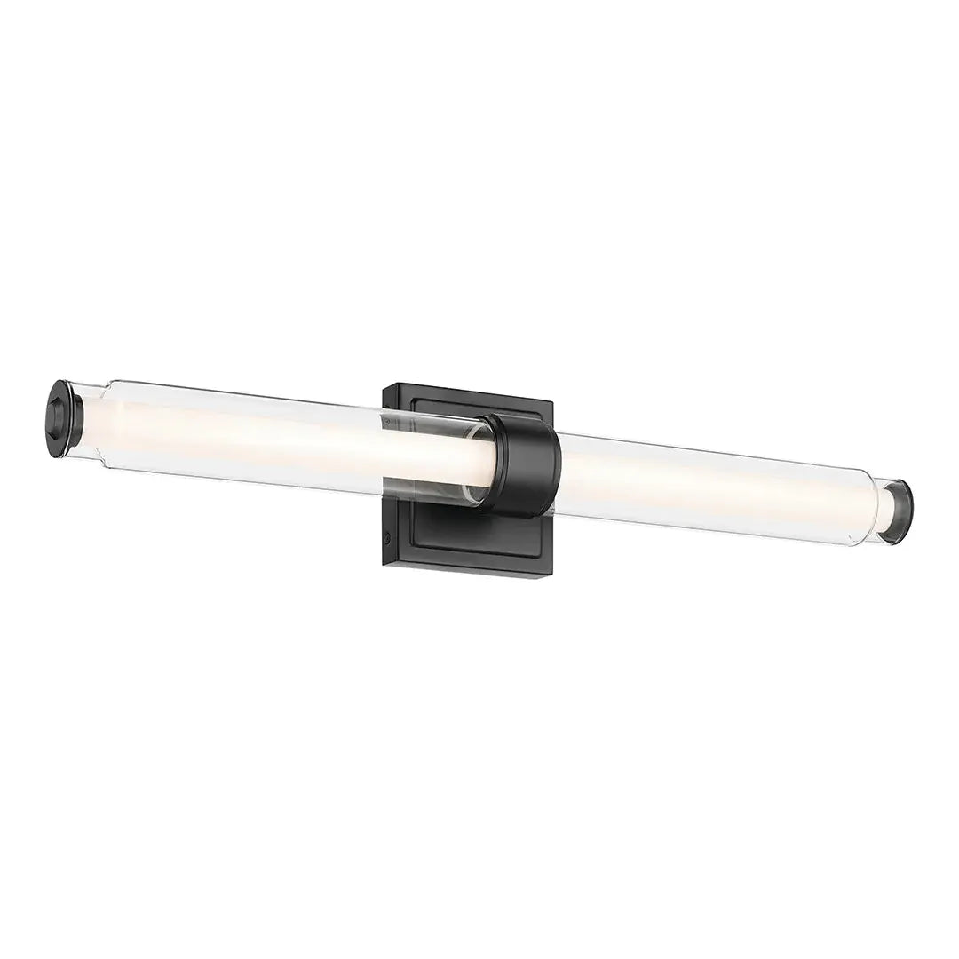 Track lighting with colored glass accentsLaurene 26.5" Medium LED Linear Bath Bar