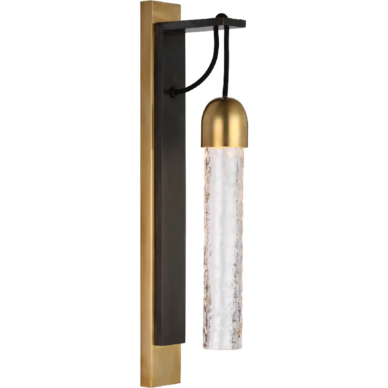 Track lighting for highlighting kitchen cabinetsReve Medium Tube Sconce