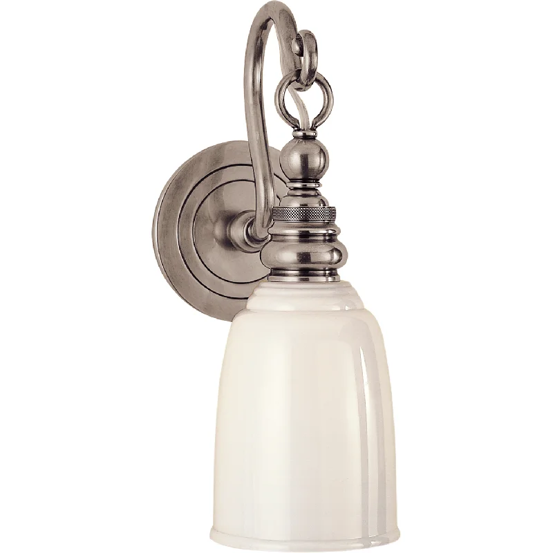Industrial - style track lighting for loftsBoston Loop Arm Sconce