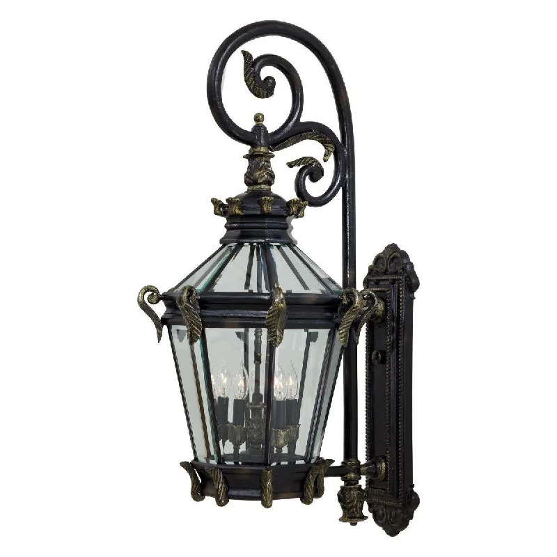 Industrial Pendant Lighting for Machine ShopsStratford Hall 40 in. 5 Lights Outdoor Wall Lantern Heritage & Gold Finish Industrial Pendant Lighting for Machine ShopsStratford Hall 40 in. 5 Lights Outdoor Wall Lantern Heritage & Gold Finish