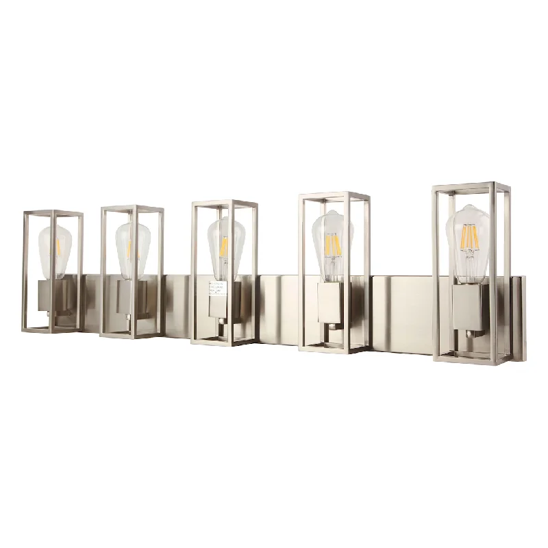 Track lighting for photography studiosCathie Wood 5-Light Vanity