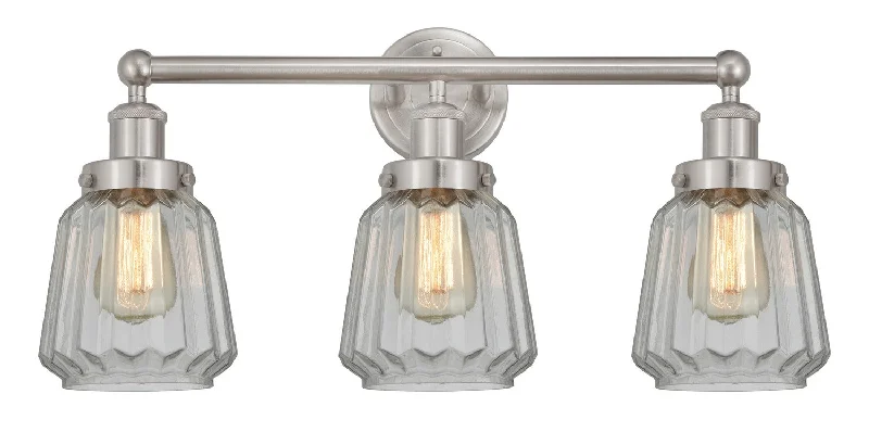 Shock - Resistant Industrial Lighting for Vibrating Machinery AreasEdison Three Light Bath Vanity
