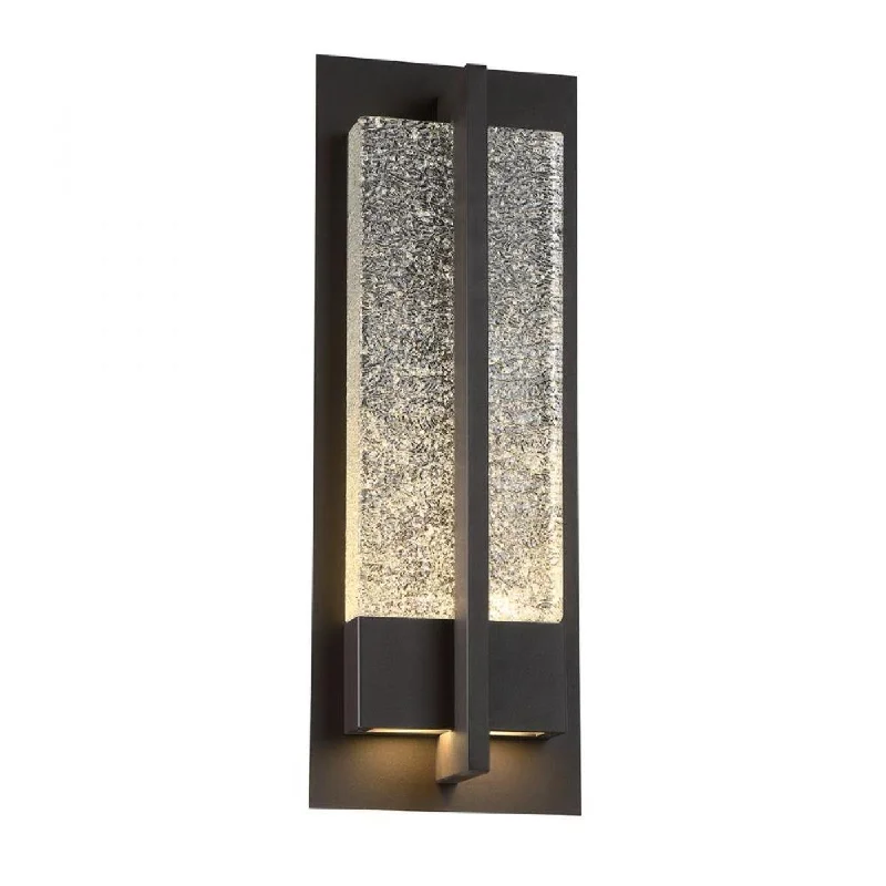 Waterproof Industrial Lighting for Wet AreasOmni 20 In. LED Outdoor Wall Sconce 150 lumens Bronze Finish