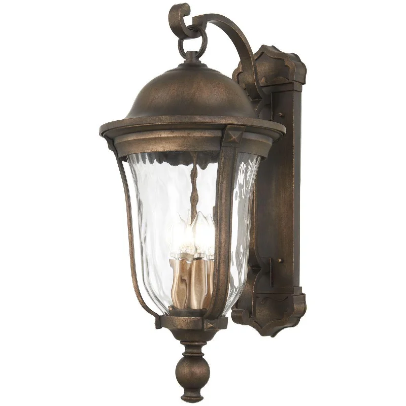 Industrial Area Lighting for Large Open SpacesHavenwood 27 in. 4 Lights Outdoor Wall Lantern Bronze & Silver Finish Industrial Area Lighting for Large Open SpacesHavenwood 27 in. 4 Lights Outdoor Wall Lantern Bronze & Silver Finish