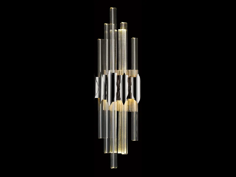 Adjustable track lighting for living roomsGlacier Cylindrical Wall Sconce