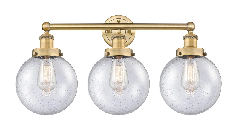 Industrial Exit Sign Lighting for Quick EvacuationEdison Three Light Bath Vanity