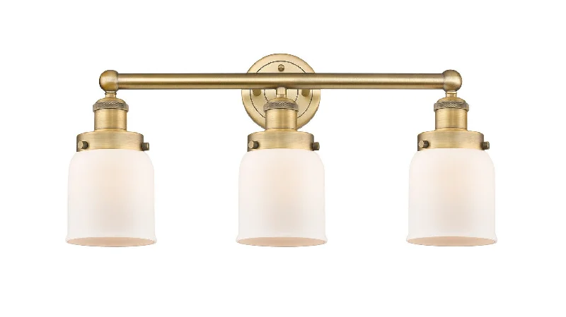 Waterproof Industrial Lighting for Wet AreasEdison Three Light Bath Vanity