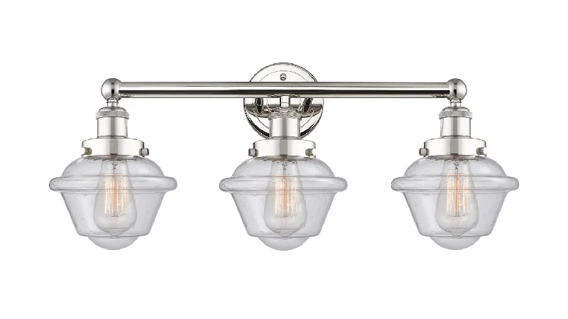 Industrial Exit Sign Lighting for Quick EvacuationEdison Three Light Bath Vanity