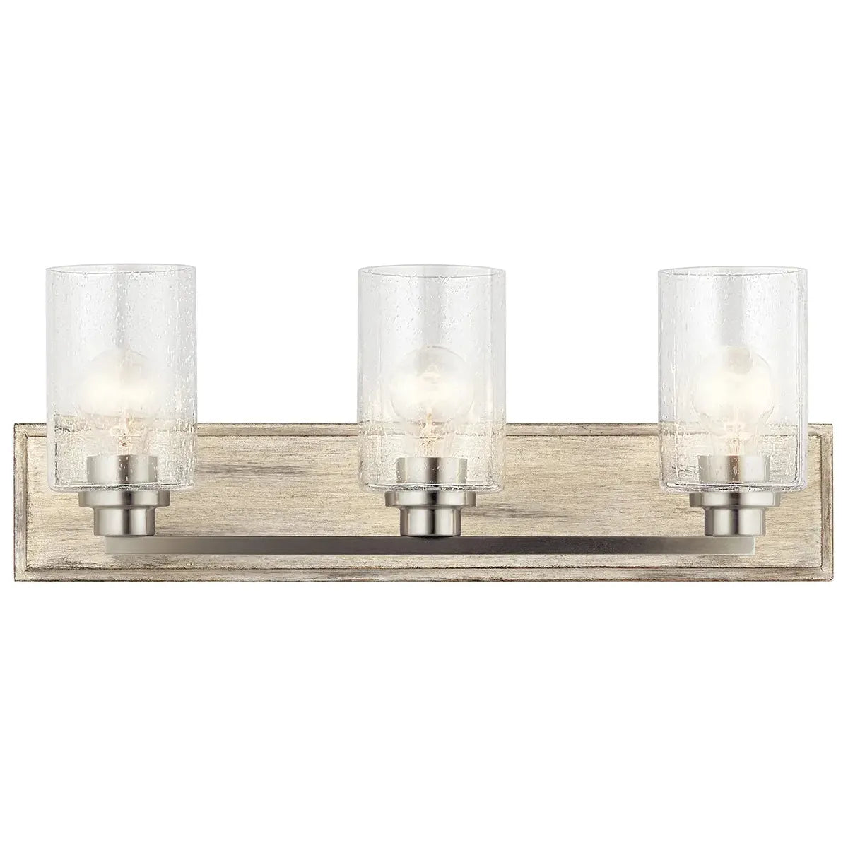 Track lighting for creating a focal pointAmity 3-Light Vanity Light
