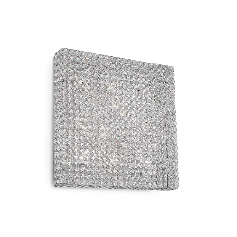 Track lighting with clear glass shadesAdmiral 4/6/8Lt Flush Light