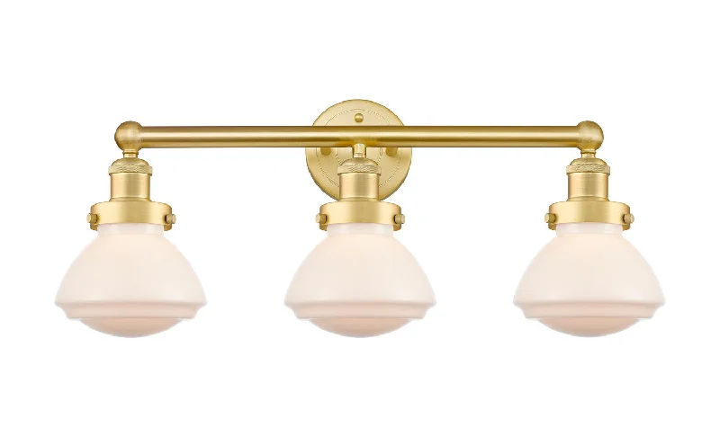 Shock - Resistant Industrial Lighting for Vibrating Machinery AreasEdison Three Light Bath Vanity Shock - Resistant Industrial Lighting for Vibrating Machinery AreasEdison Three Light Bath Vanity