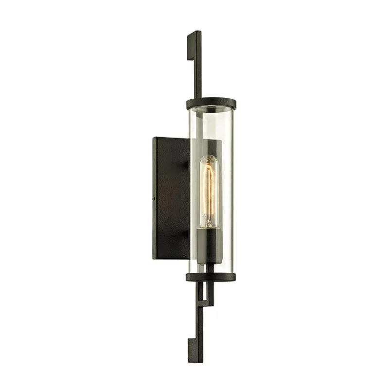 Durable Industrial Lighting for Harsh EnvironmentsPARK SLOPE 8 in. Outdoor Wall Sconce Forged iron Finish Durable Industrial Lighting for Harsh EnvironmentsPARK SLOPE 8 in. Outdoor Wall Sconce Forged iron Finish