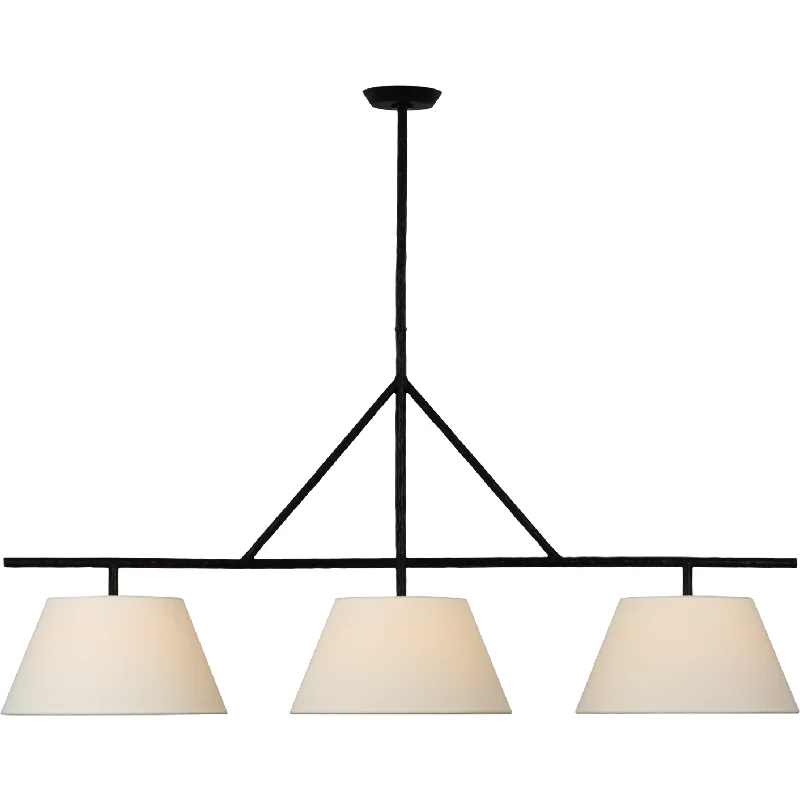 Track lighting for photography studiosCollette Large Linear Pendant