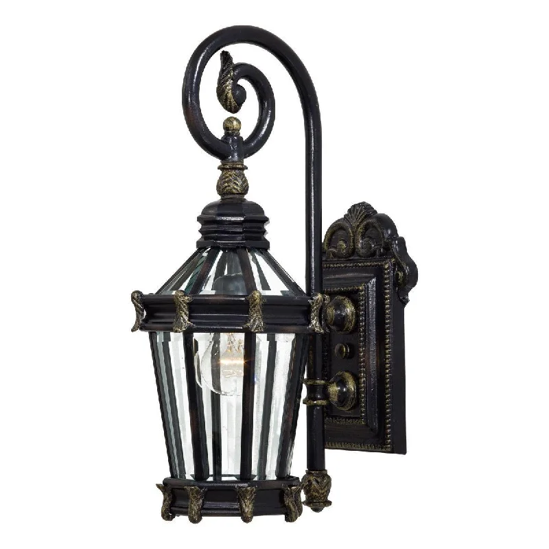 Industrial Flood Lighting for Outdoor Loading DocksStratford Hall 21 in. Outdoor Wall Lantern Heritage & Gold Finish