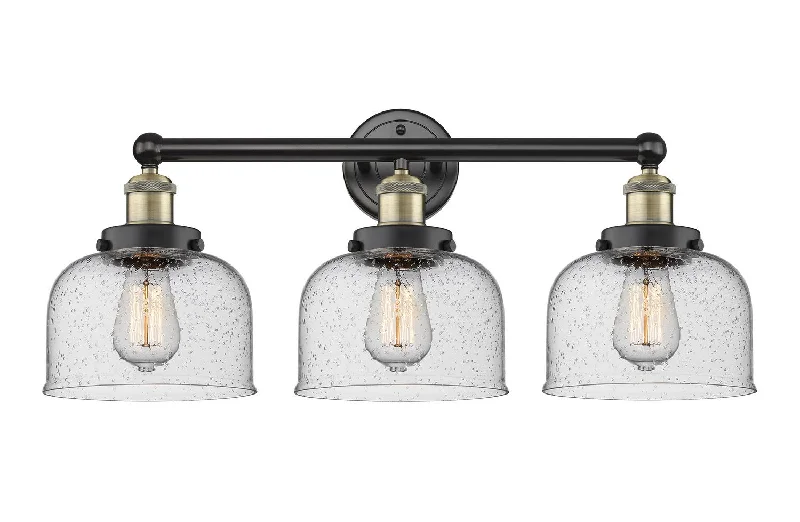 Energy - Efficient Industrial Lighting for Cost - SavingsEdison Three Light Bath Vanity Energy - Efficient Industrial Lighting for Cost - SavingsEdison Three Light Bath Vanity