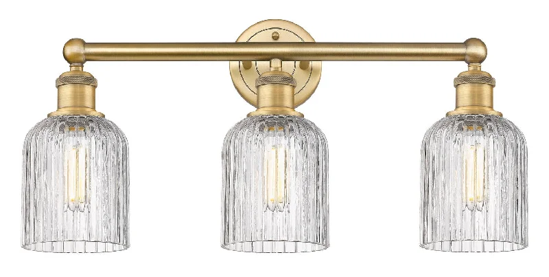 Industrial Lighting for Pharmaceutical ManufacturingEdison Three Light Bath Vanity