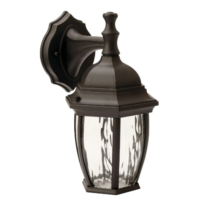 Adjustable Industrial Lighting for Flexible IlluminationClark 12 in. LED Outdoor Wall Light Black Finish 3000K Adjustable Industrial Lighting for Flexible IlluminationClark 12 in. LED Outdoor Wall Light Black Finish 3000K