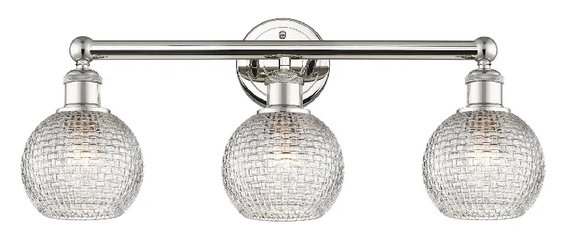 Industrial Lighting for Food Processing FactoriesEdison Three Light Bath Vanity