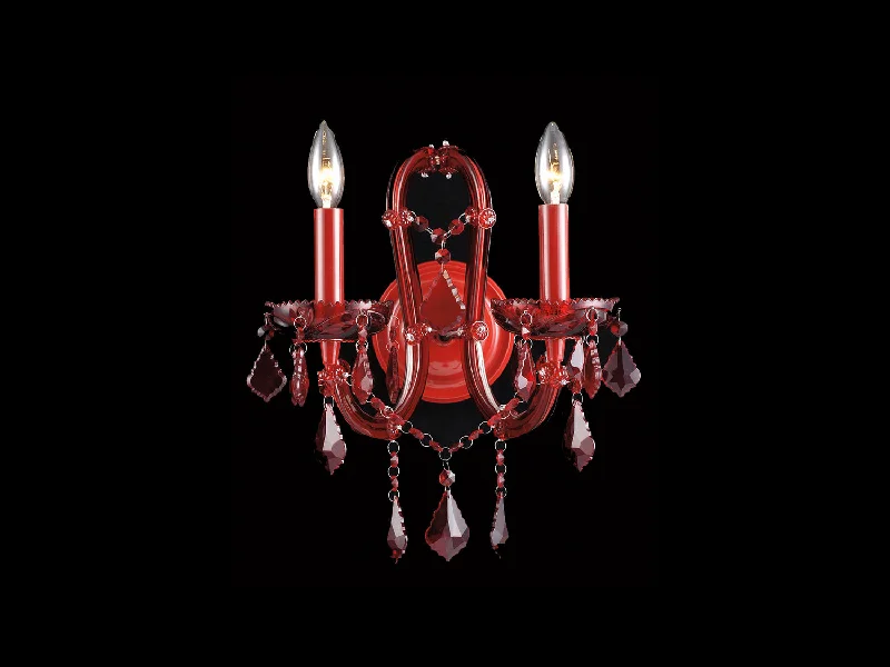Track lighting with a decorative track designCrimson Blvd. Wall Sconce