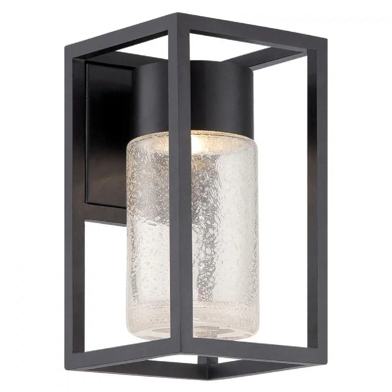 Industrial Lighting for Metal Fabrication ShopsStructure 11 In. LED Outdoor Wall Sconce Black Finish Industrial Lighting for Metal Fabrication ShopsStructure 11 In. LED Outdoor Wall Sconce Black Finish