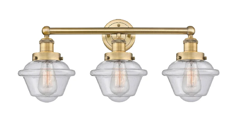 Durable Industrial Lighting for Harsh EnvironmentsEdison Three Light Bath Vanity