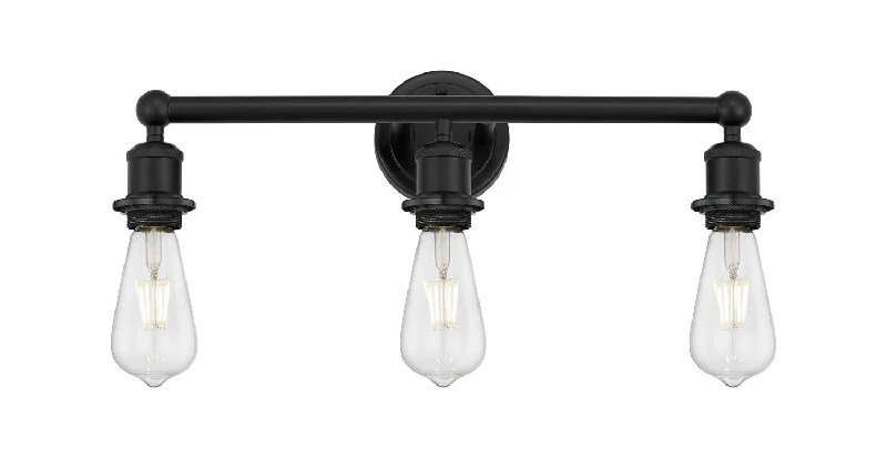 Industrial Lighting for Furniture FactoriesDowntown Urban Three Light Bath Vanity