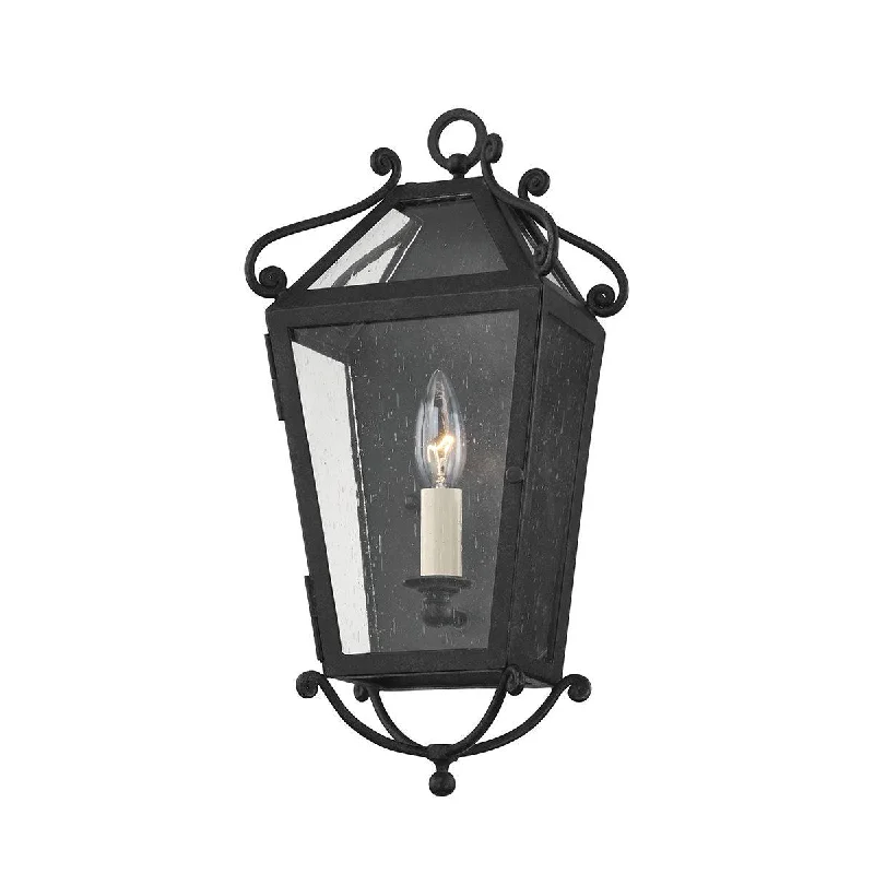 Industrial Exit Sign Lighting for Quick EvacuationSANTA BARBARA COUNTY 17 in. Outdoor Wall Lantern French iron Finish Industrial Exit Sign Lighting for Quick EvacuationSANTA BARBARA COUNTY 17 in. Outdoor Wall Lantern French iron Finish