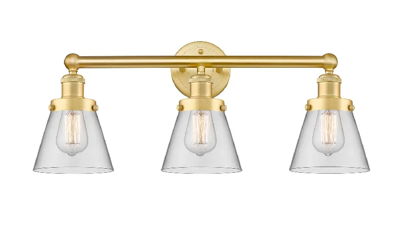 Industrial Area Lighting for Large Open SpacesEdison Three Light Bath Vanity