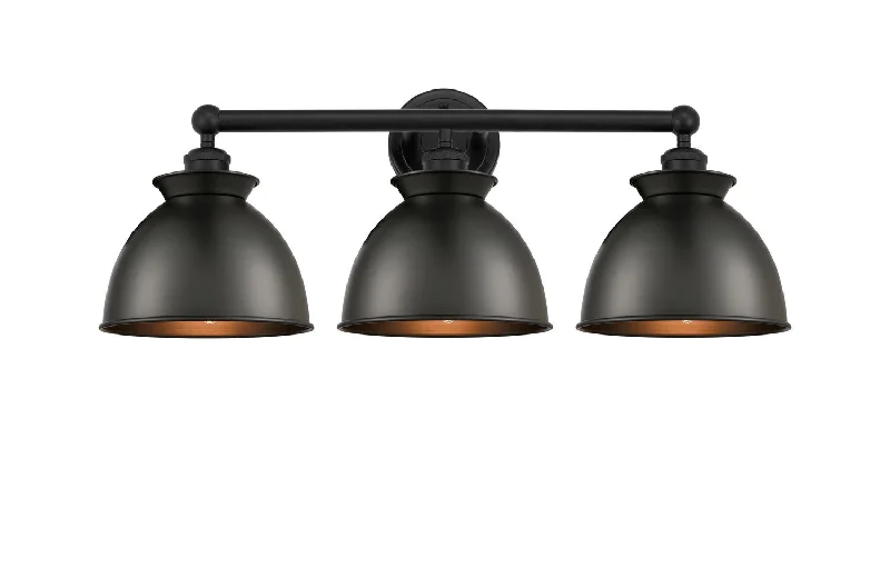 Industrial Wall - Mounted Lighting for Workshop WallsEdison Three Light Bath Vanity Industrial Wall - Mounted Lighting for Workshop WallsEdison Three Light Bath Vanity