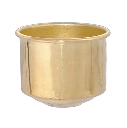 Chandeliers with Clear Crystal for a Sparkling EffectChandeliers with Clear Crystal for a Sparkling Effect1 5/8 inch Fitter Brass Holder Cup Chandeliers with Clear Crystal for a Sparkling EffectChandeliers with Clear Crystal for a Sparkling Effect1 5/8 inch Fitter Brass Holder Cup
