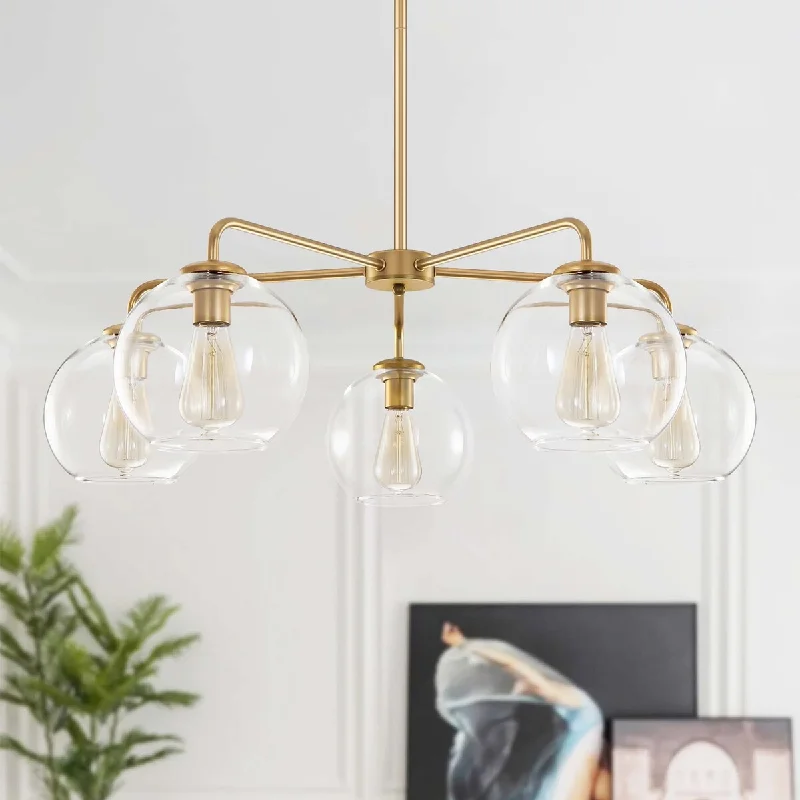 Large Chandeliers for Grand Halls and FoyersLarge Chandeliers for Grand Halls and Foyers5-Light Modern Dimmable Sputnik Glass Globe Bubble Island Chandelier with Clear Glass Globe Shades Large Chandeliers for Grand Halls and FoyersLarge Chandeliers for Grand Halls and Foyers5-Light Modern Dimmable Sputnik Glass Globe Bubble Island Chandelier with Clear Glass Globe Shades