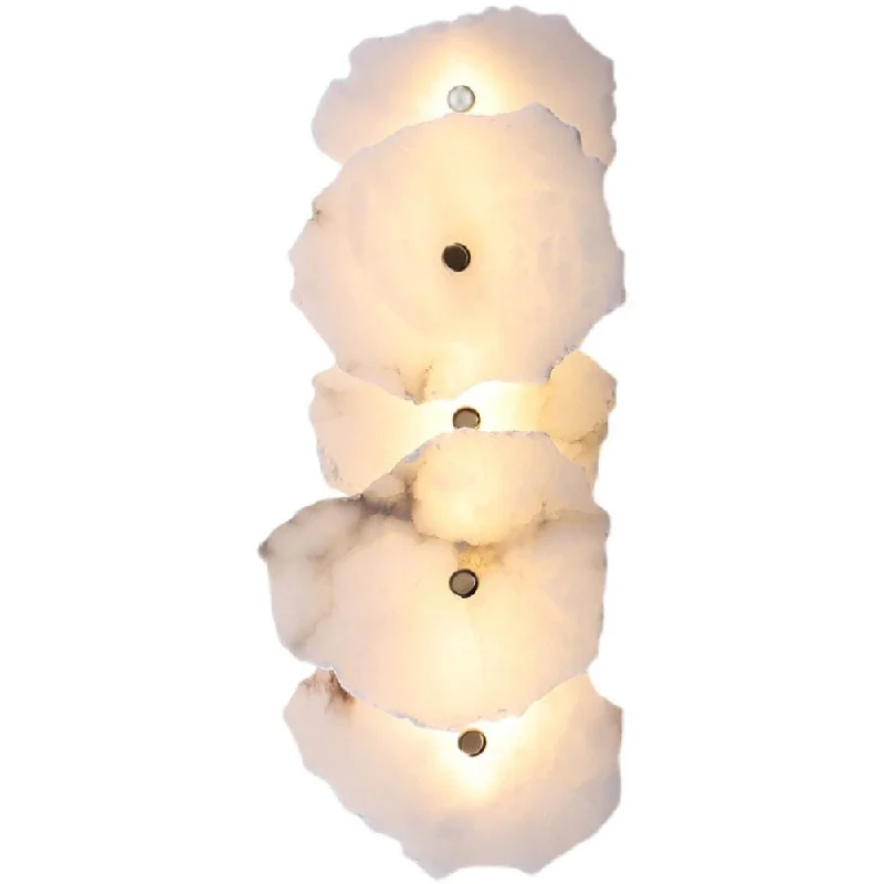 Chandeliers with Frosted Glass for a Softer Light DiffusionChandeliers with Frosted Glass for a Softer Light DiffusionArt Design Marble Wall Lights Gold Applique Murale LED Wall Lamps For Living Room Bedroom Bathroom