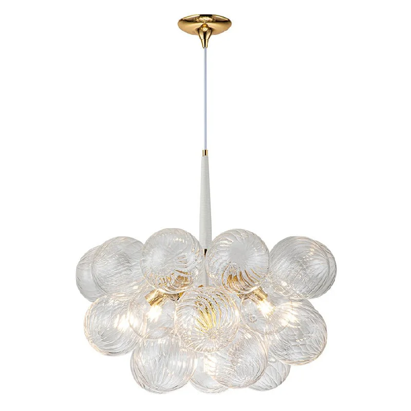 Chandeliers with Metal Frames in Silver FinishChandeliers with Metal Frames in Silver FinishMid Century Bubbles Chandelier Talia Style Clear Swirled Texture Balls Chandeliers with Metal Frames in Silver FinishChandeliers with Metal Frames in Silver FinishMid Century Bubbles Chandelier Talia Style Clear Swirled Texture Balls