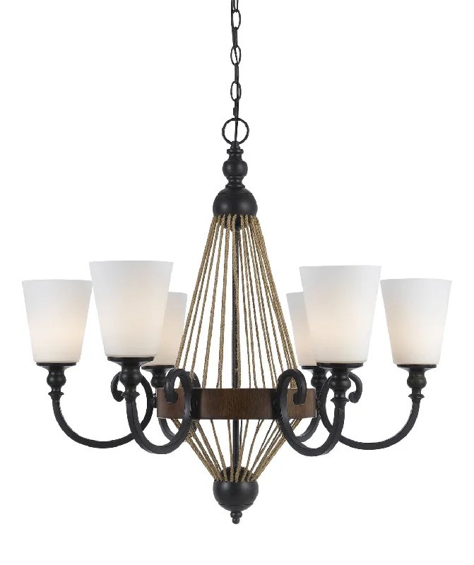 Chandeliers with Adjustable Height for Custom InstallationChandeliers with Adjustable Height for Custom InstallationCal Monticello FX-3563/6 Chandelier Light - Metal/Wood Chandeliers with Adjustable Height for Custom InstallationChandeliers with Adjustable Height for Custom InstallationCal Monticello FX-3563/6 Chandelier Light - Metal/Wood