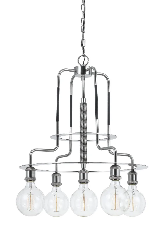Chandeliers with Frosted Glass for a Softer Light DiffusionChandeliers with Frosted Glass for a Softer Light DiffusionCal FX-3652-5 Chandelier Light - Brushed Steel Chandeliers with Frosted Glass for a Softer Light DiffusionChandeliers with Frosted Glass for a Softer Light DiffusionCal FX-3652-5 Chandelier Light - Brushed Steel
