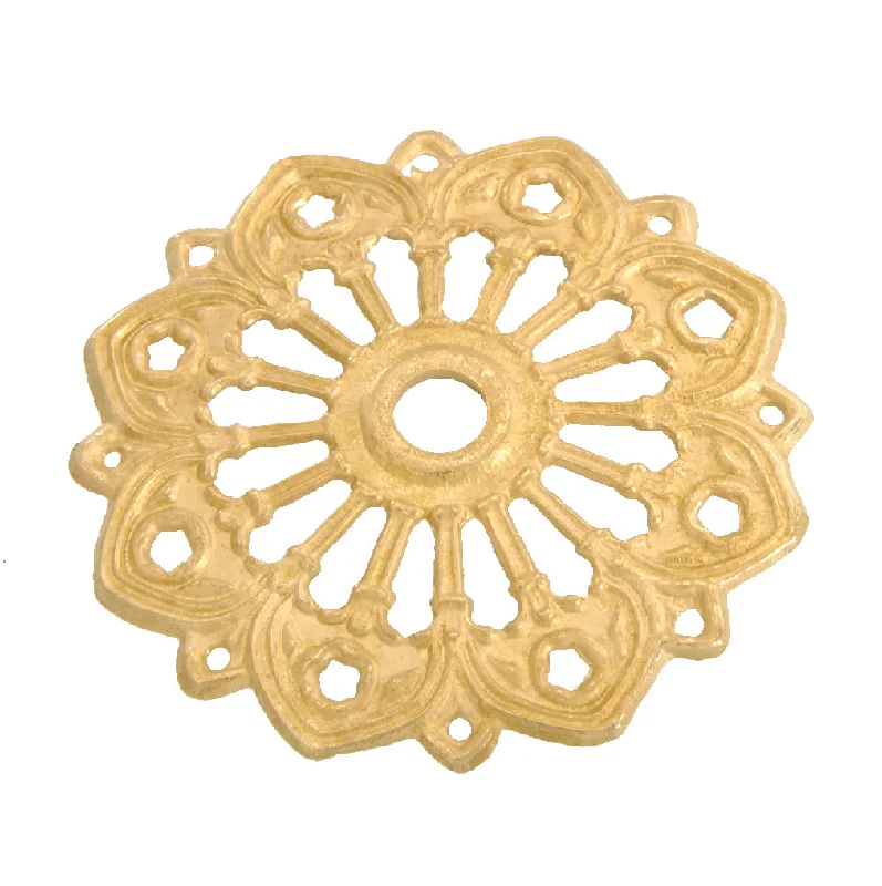 Victorian - Inspired Chandeliers with Ornate DetailsVictorian - Inspired Chandeliers with Ornate DetailsCast Brass Bobesche w Prism Holes 3 1/2 inch dia Victorian - Inspired Chandeliers with Ornate DetailsVictorian - Inspired Chandeliers with Ornate DetailsCast Brass Bobesche w Prism Holes 3 1/2 inch dia