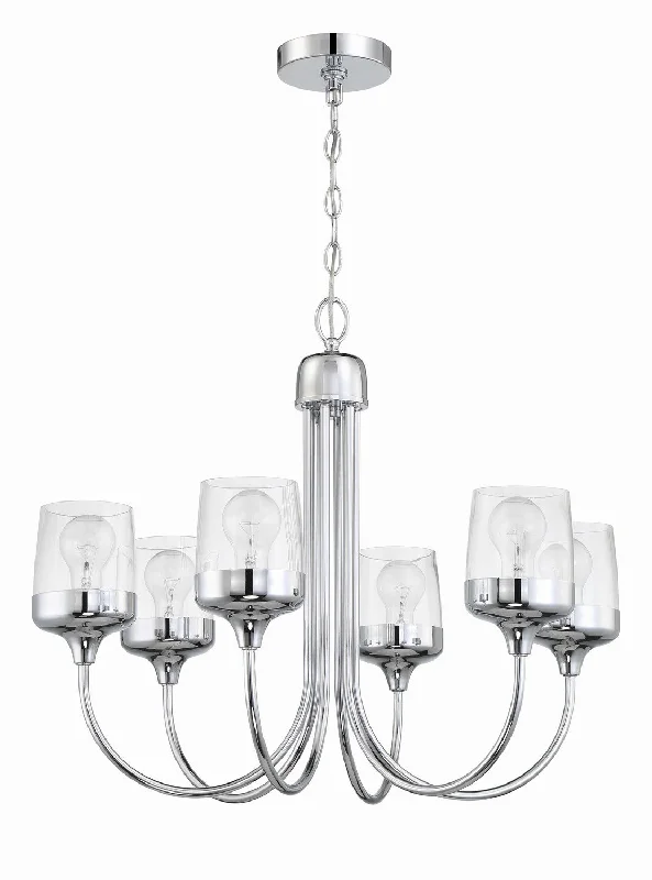 Chandeliers with Pendant Lights for a Stylish LookChandeliers with Pendant Lights for a Stylish LookWrenn Six Light Chandelier