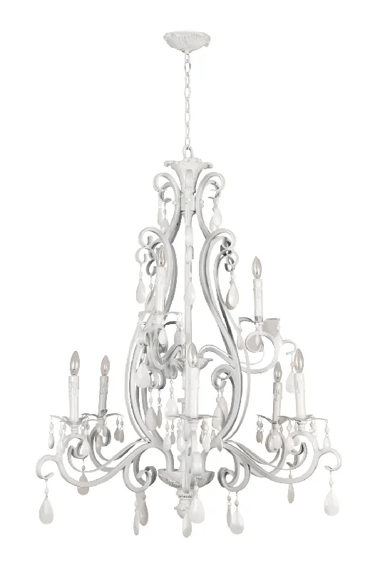 Large Chandeliers for Grand Halls and FoyersLarge Chandeliers for Grand Halls and FoyersCraftmade Englewood 25629-GW Chandelier Light - Gloss White Large Chandeliers for Grand Halls and FoyersLarge Chandeliers for Grand Halls and FoyersCraftmade Englewood 25629-GW Chandelier Light - Gloss White