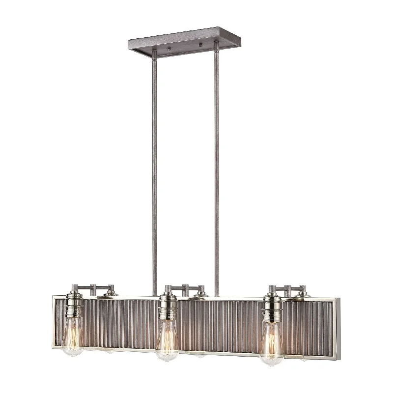 Chandeliers with Frosted Glass for a Softer Light DiffusionChandeliers with Frosted Glass for a Softer Light DiffusionCorrugated Steel 32" Wide 6-Light Chandelier Chandeliers with Frosted Glass for a Softer Light DiffusionChandeliers with Frosted Glass for a Softer Light DiffusionCorrugated Steel 32" Wide 6-Light Chandelier