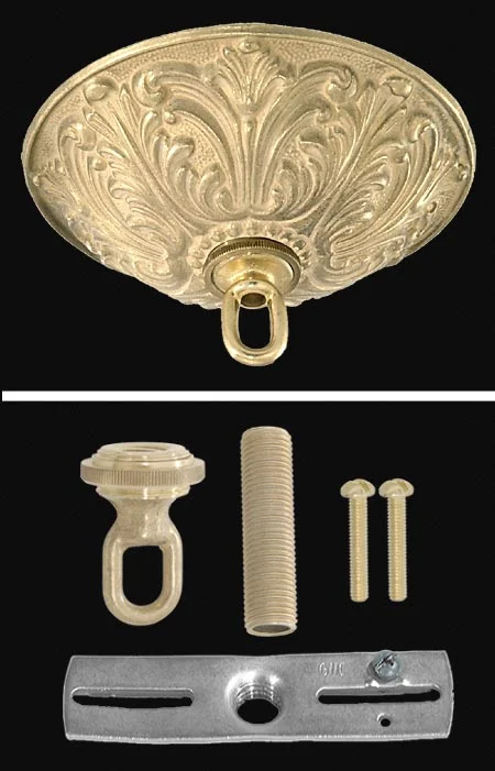 Chandeliers with Multiple Lights for Maximum IlluminationChandeliers with Multiple Lights for Maximum IlluminationHeavy Antique Style Cast Brass Canopy Kit 5 1/2 Inch dia Chandeliers with Multiple Lights for Maximum IlluminationChandeliers with Multiple Lights for Maximum IlluminationHeavy Antique Style Cast Brass Canopy Kit 5 1/2 Inch dia