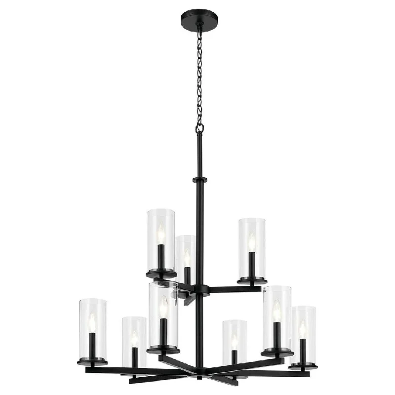 Chandeliers with Metal Frames in Gold FinishChandeliers with Metal Frames in Gold FinishCrosby 32.5" 9-Light 2-Tier Chandelier Chandeliers with Metal Frames in Gold FinishChandeliers with Metal Frames in Gold FinishCrosby 32.5" 9-Light 2-Tier Chandelier