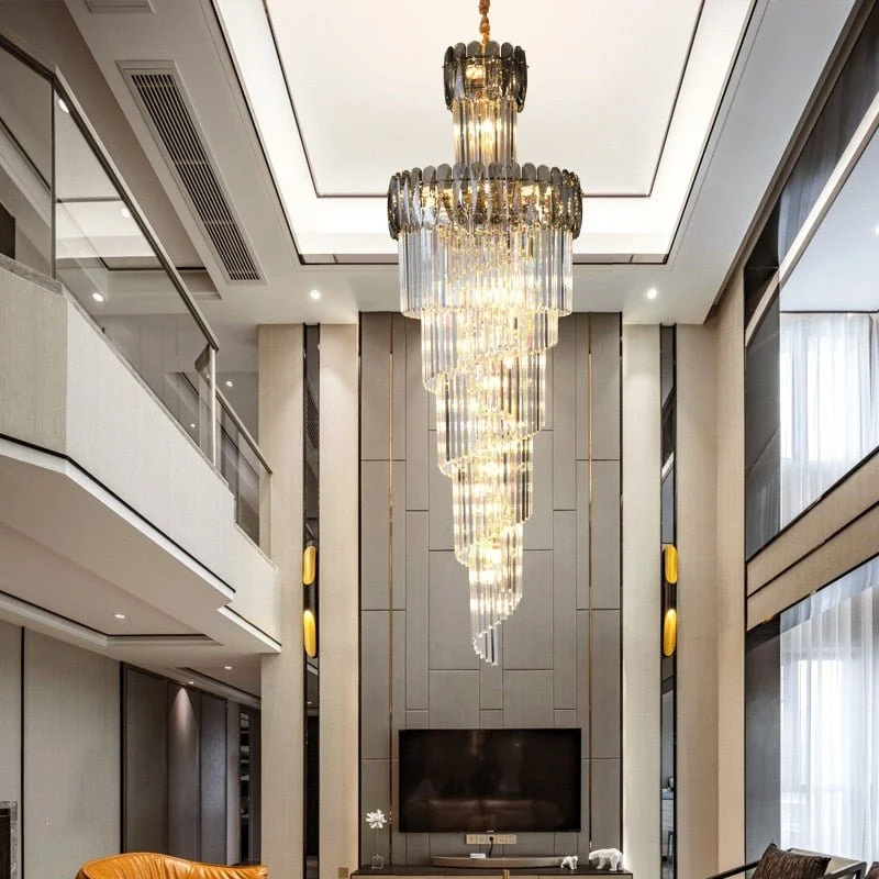 Chandeliers with Frosted Glass for a Softer Light DiffusionChandeliers with Frosted Glass for a Softer Light DiffusionLarge Modern Crystal Chandelier For Staircase Spiral Design Hallway Lobby Chandeliers with Frosted Glass for a Softer Light DiffusionChandeliers with Frosted Glass for a Softer Light DiffusionLarge Modern Crystal Chandelier For Staircase Spiral Design Hallway Lobby