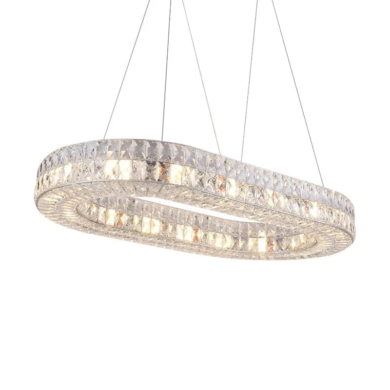 Chandeliers with Clear Crystal for a Sparkling EffectChandeliers with Clear Crystal for a Sparkling EffectLighting LED K9 Crystal Chandelier Lustre Modern Oval Shape Chandeliers Light Lighting Living Room Chandeliers Chandeliers with Clear Crystal for a Sparkling EffectChandeliers with Clear Crystal for a Sparkling EffectLighting LED K9 Crystal Chandelier Lustre Modern Oval Shape Chandeliers Light Lighting Living Room Chandeliers