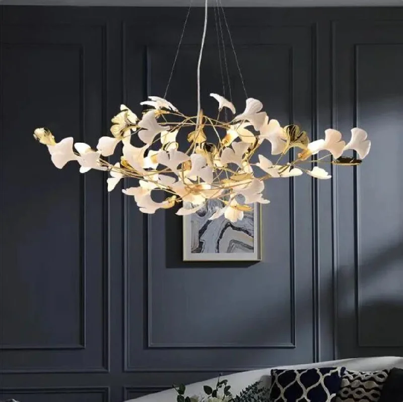 Chandeliers with Frosted Glass for a Softer Light DiffusionChandeliers with Frosted Glass for a Softer Light DiffusionLuxury White Ceramic Flower with Copper Branches Lobby Foyer Chandelier Chandeliers with Frosted Glass for a Softer Light DiffusionChandeliers with Frosted Glass for a Softer Light DiffusionLuxury White Ceramic Flower with Copper Branches Lobby Foyer Chandelier