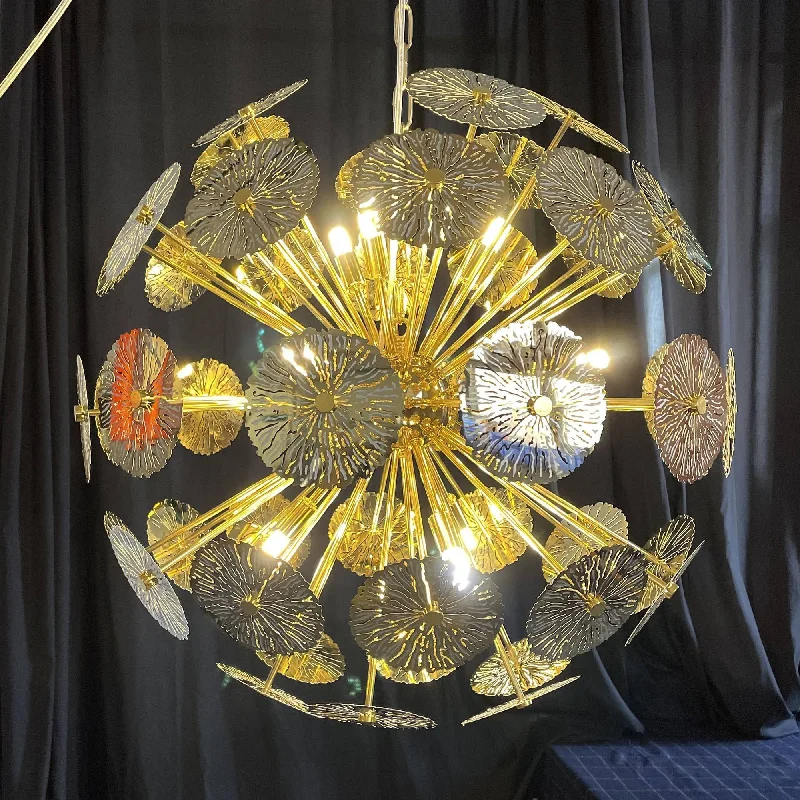 Chandeliers with Multiple Lights for Maximum IlluminationChandeliers with Multiple Lights for Maximum IlluminationSputnik Dandelion Hollow Out Steel Plates Chandelier Chandeliers with Multiple Lights for Maximum IlluminationChandeliers with Multiple Lights for Maximum IlluminationSputnik Dandelion Hollow Out Steel Plates Chandelier