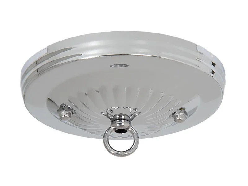 Chandeliers with Metal Frames in Silver FinishChandeliers with Metal Frames in Silver FinishNickel Plated Steel Canopy Kit 5 inch Diameter Chandeliers with Metal Frames in Silver FinishChandeliers with Metal Frames in Silver FinishNickel Plated Steel Canopy Kit 5 inch Diameter