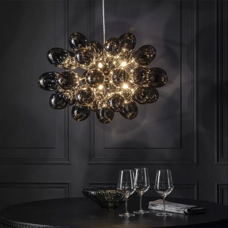Chandeliers with Colored Glass for a Splash of ColorChandeliers with Colored Glass for a Splash of ColorPostmodern Grape Shape Luxury Glass Chandelier Chandeliers with Colored Glass for a Splash of ColorChandeliers with Colored Glass for a Splash of ColorPostmodern Grape Shape Luxury Glass Chandelier