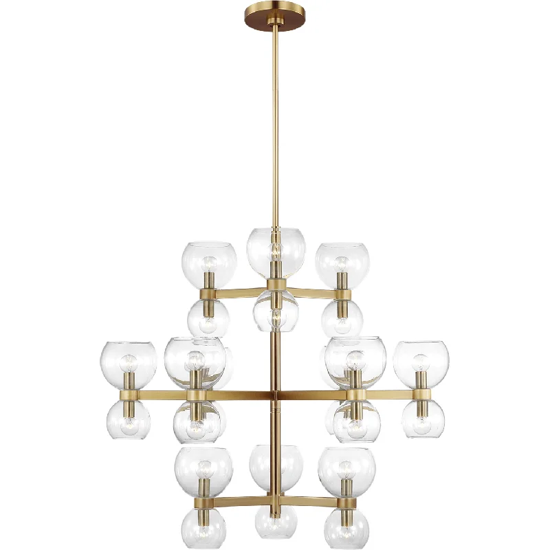Chandeliers with Metal Frames in Silver FinishChandeliers with Metal Frames in Silver FinishLondyn 24-Light Large Chandelier Chandeliers with Metal Frames in Silver FinishChandeliers with Metal Frames in Silver FinishLondyn 24-Light Large Chandelier